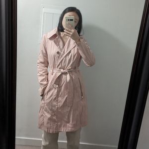 Pink Guess Trench Coat